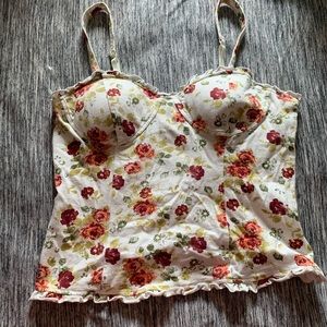 Mudd floral top